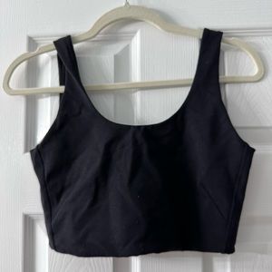 Paragon black bra top